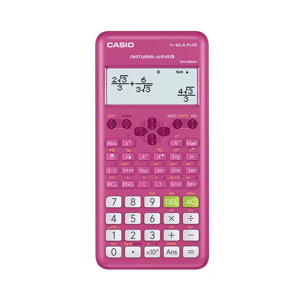 Calculadora Cientifica Casio FX-82LAPLUS2-PKWDT