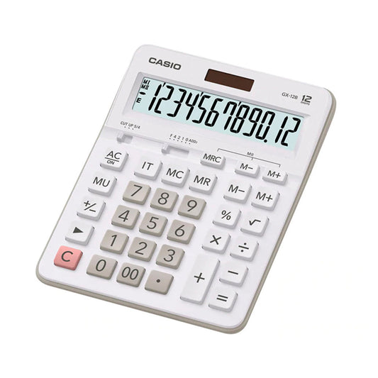 Calculadora Escritorio Casio GX-12B-WE