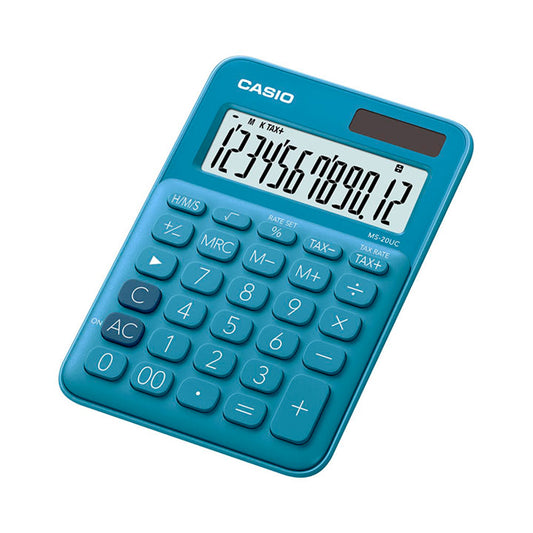 Calculadora Escritorio Casio MS-20UC-BU