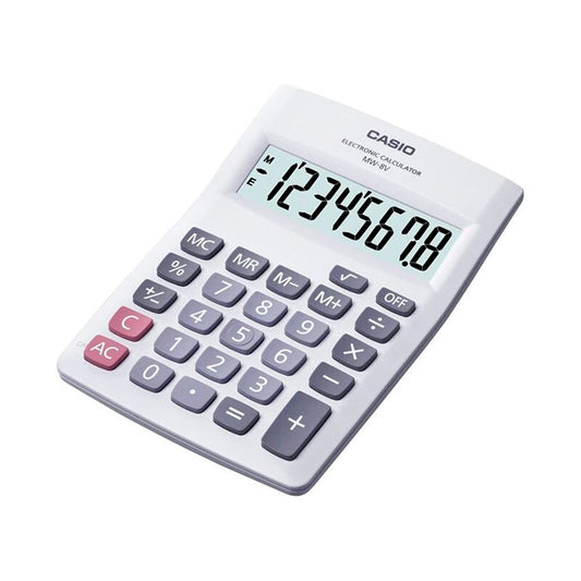 Calculadora Mini de Escritorio Casio MW-8V-WE