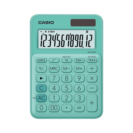 Calculadora Escritorio Casio MS-20UC-GN