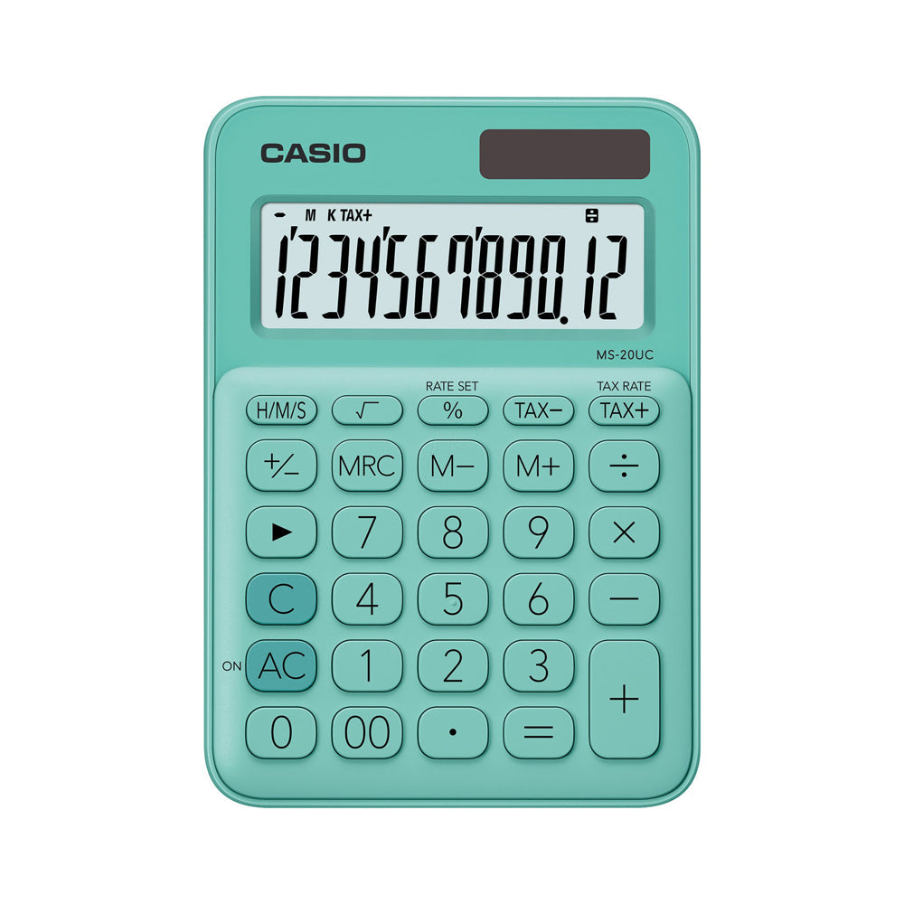 Calculadora Escritorio Casio MS-20UC-GN