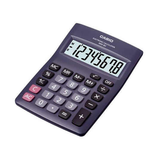 Calculadora Escritorio Mini Casio MW-8V-BK