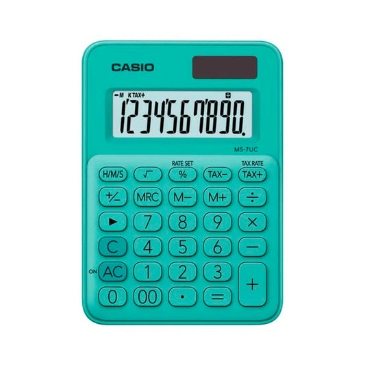 Calculadora Mini de Escritorio Casio MS-7UC-GN