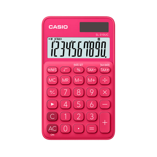 Calculadora Bolsillo Casio SL-310UC-RD-N-DC